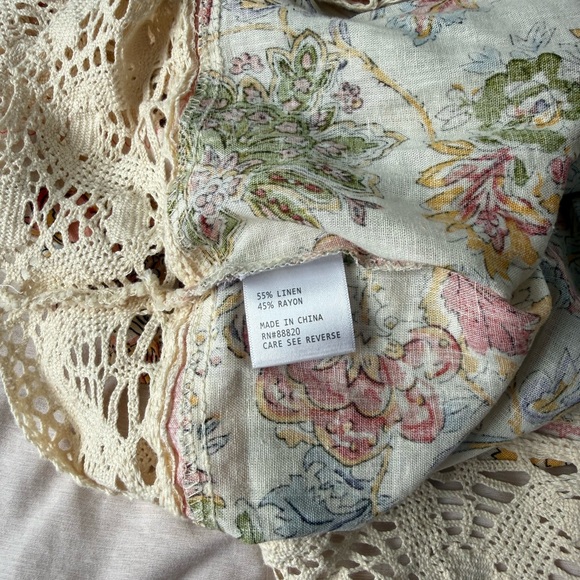 Christian Siriano Floral Lace Blouse - Picture 7 of 8